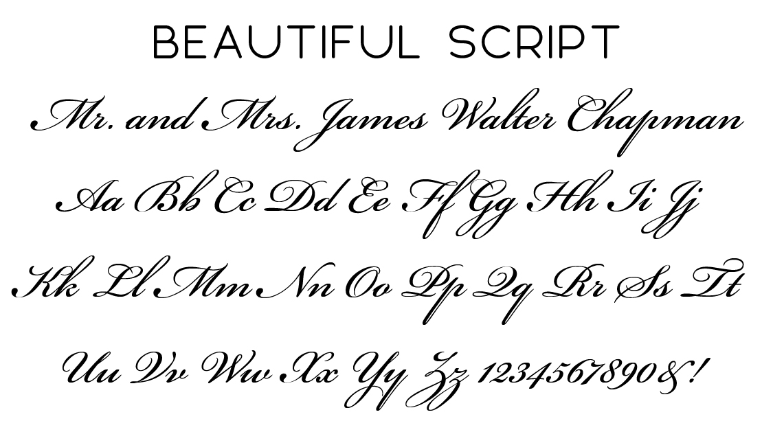 Beautiful handwriting fonts for mac